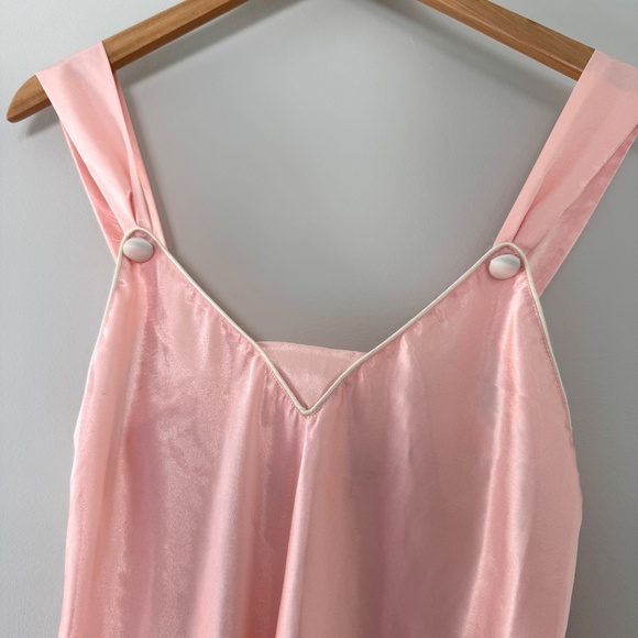 Victoria's Secret Baby Pink Satin Slip Dress - Picture 2 of 9